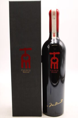 (1) 2018 Church Road Tom Cabernet Sauvignon Merlot, Hawke's Bay