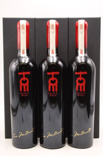 (3) 2018 Church Road Tom Cabernet Sauvignon Merlot, Hawke's Bay
