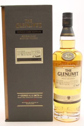 (1) The Glenlivet Single Cask Edition 'American Oak Barrel' 14 Year Old Single Malt Scotch Whisky, 53.18% ABV