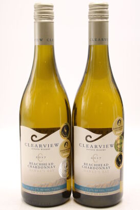 (2) 2017 Clearview Estate Beachhead Chardonnay, Hawke's Bay