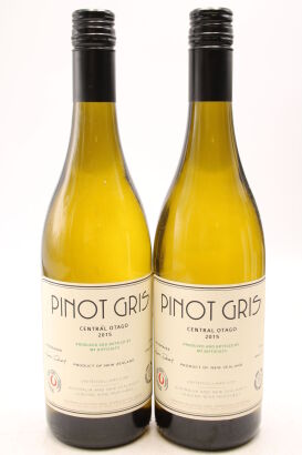 (2) 2015 United Cellars Pinot Gris by Mt. Difficulty, Bannockburn