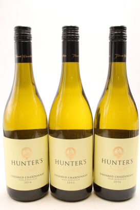 (3) 2016 Hunter's Unoaked Chardonnay, Marlborough