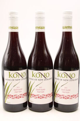 (3) 2013 Kono Pinot Noir, Marlborough