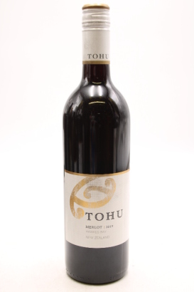 (1) 2019 Tohu Wines Merlot, Hawke's Bay