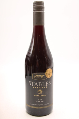 (1) 2019 Ngatarawa Stables Reserve Syrah, Hawke's Bay