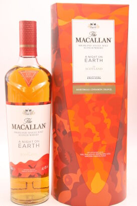 (1) The Macallan 'A Night on Earth in Scotland' Highland Single Malt Scotch Whisky, 40% ABV