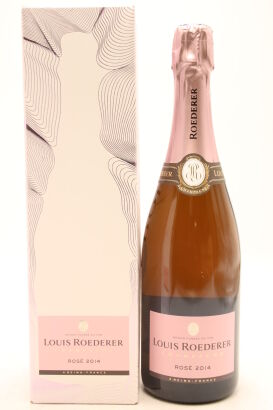 (1) 2014 Louis Roederer Brut Rose Millesime, Champagne (GB)