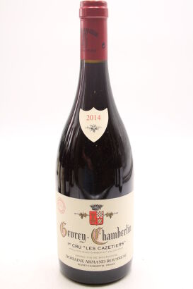 (1) 2014 Domaine Armand Rousseau Pere et Fils Les Cazetiers, Gevrey-Chambertin Premier Cru [JR17] [WS95]