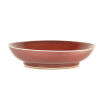 A Chinese Qianlong OX Blood Glaze Porcelain Shallow Bowl