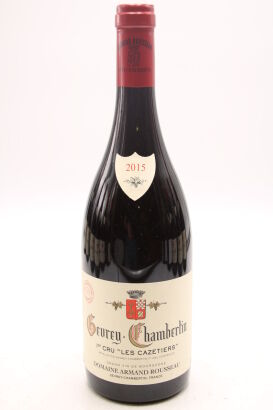 (1) 2015 Domaine Armand Rousseau Pere et Fils Les Cazetiers, Gevrey-Chambertin Premier Cru