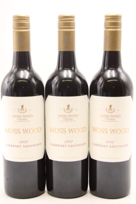 (3) 2017 Moss Wood Cabernet Sauvignon, Margaret River