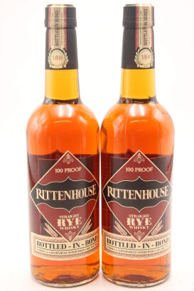 (2) Rittenhouse Straight Rye Whiskey, 50% ABV