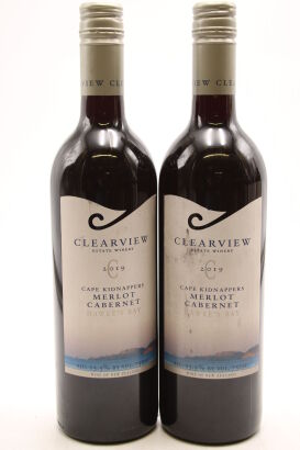 (2) 2019 Clearview Estate Cape Kidnappers Cabernet Merlot, Hawke's Bay