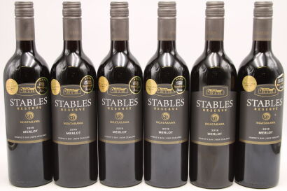 (6) 2019 Ngatarawa Stables Reserve Merlot, Hawke's Bay