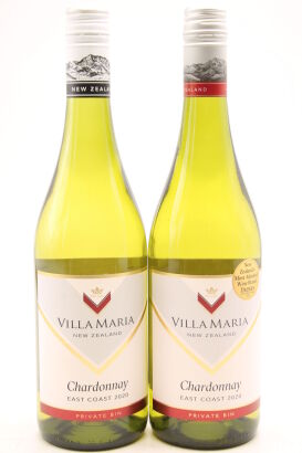 (2) 2020 Villa Maria Private Bin Chardonnay, East Coast