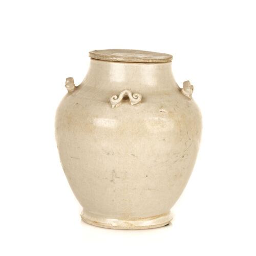 A Qingbai Jar and Cover