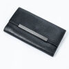 Gucci Metal Bar Long Trifold Flap Wallet - 2