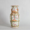 A 19th Century Chinese Canton Famille Rose Vase with handles