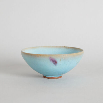 A Chinese Yuan/Ming Dynasty Jun Tea Bowl