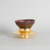 A Chinese Song Dynasty Jian Bowl and Stand (with certificate of authenticity)