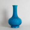 A 19th Century Chinese Turquoise-Glazed Bottle Vase