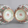 A Pair of Chinese Canton Famille Rose 'Figural' Vases (Da Qing Qianlong Nian Zhi Mark) - 3