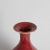 A 19th Century Chinese Red-Glazed Vase (Da Qing Kangxi NIan Zhi Mark) - 2