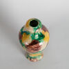 A 19th Century Chinese Sancai Garlic-Mouth Vase - 2