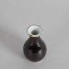 A 19th Century Chinese Black-Glazed Vase (Delong Mark) - 2