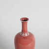 A Chinese Peach Bloom-Glazed Amphora Vase (Da Qing Kangxi Nian Zhi Mark) - 2
