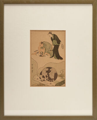 A Japanese Woodblock Print