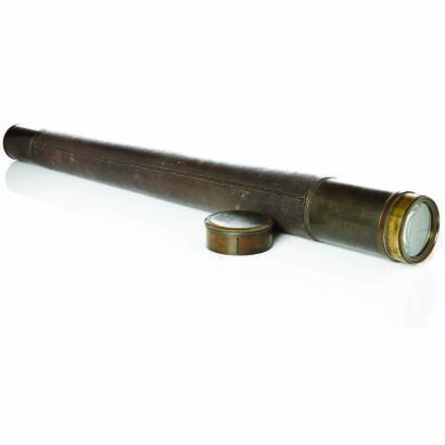 A Victorian Bronzed Finish Single Draw Telescope by 'Negretti & Zambra', London