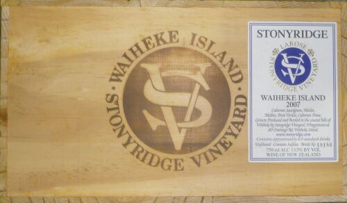 (12) 2007 Stonyridge Larose, Waiheke (OWC)