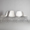 A Set of Six Eames DSR 'Eiffel' Dining Chairs by Vitra - 2