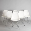 A Set of Six Eames DSR 'Eiffel' Dining Chairs by Vitra