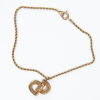 Christian Dior CD Rhinestone Bracelet - 3