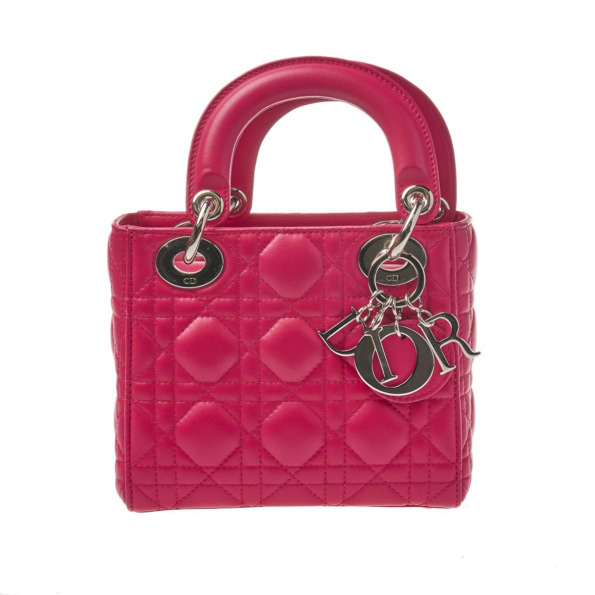 Mini Lady Dior Bag In Baby Pearly Pink with Champaign Hardware  Bag  Religion