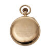 18ct Yellow gold Stauffer, Son & Co Split Chronograph Pocket Stopwatch - 2