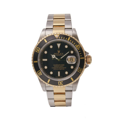 Rolex Submariner Steel and Gold ref:16613 Watch