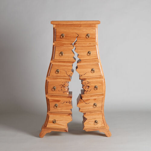 A Henk Verhoeff 'Broken Drawer' Chest