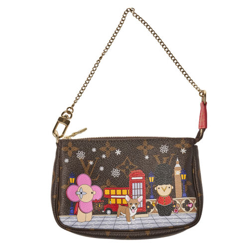 Louis Vuitton Limited Edition Mini Pochette Accessories London Scene