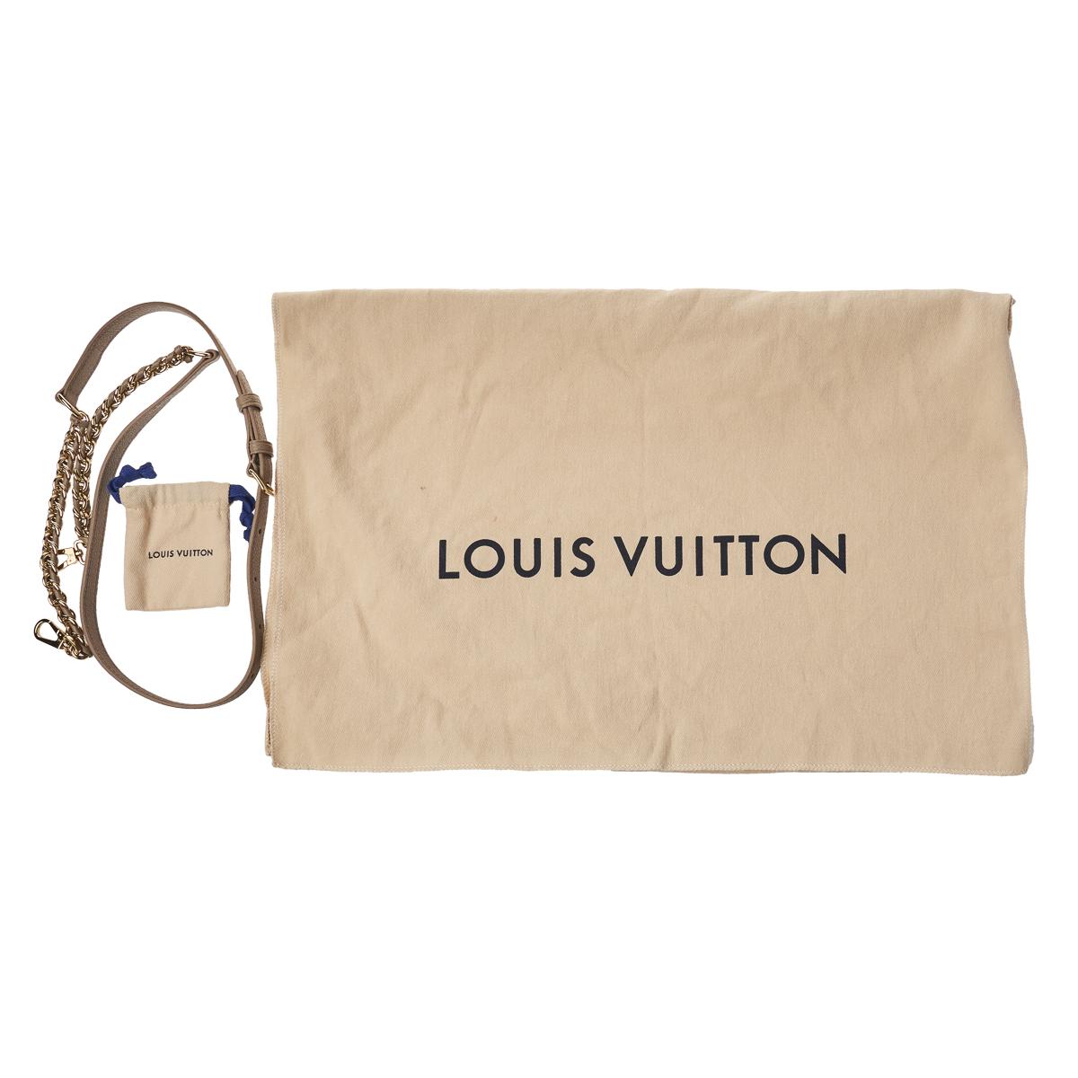 Sold at Auction: Louis Vuitton Vanity PM Black/Beige Empreinte Leather