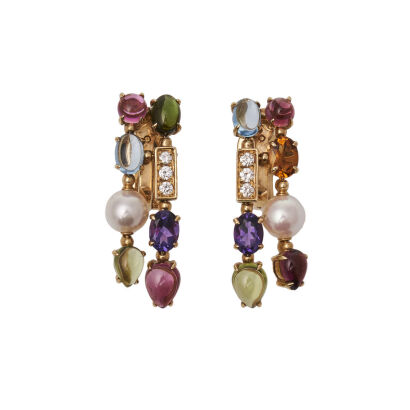 Bvlgari Allegra Collection Multi-stone Earrings