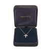 Tiffany and Co Cross Diamond Pendant - 2