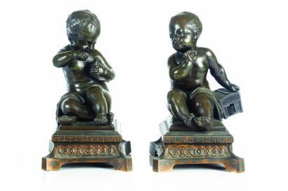 A Pair of Nineteenth Century French Child Figures