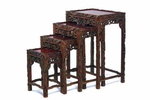 A Nest of Four Chinese Tables