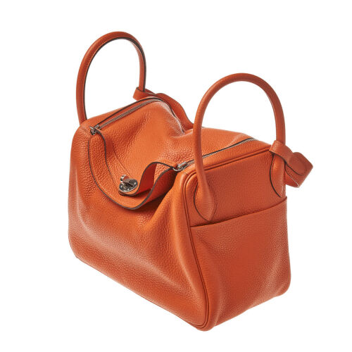 Hermès Orange Lindy Bag