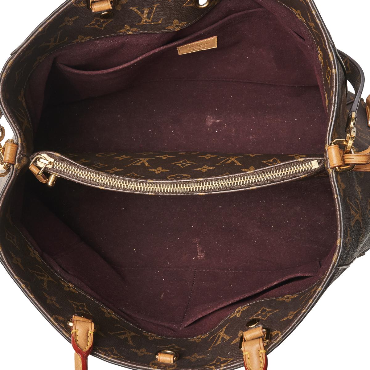 Louis Vuitton Monogram Montaigne Gm Shoulder Bag Auction