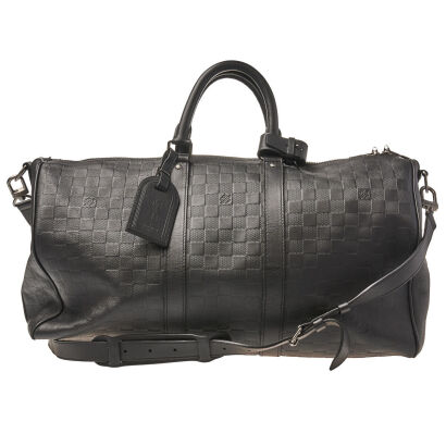 Louis Vuitton Damier Infini Onyx Keepall