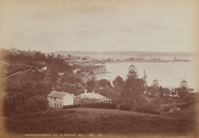 GEORGE VALENTINE Auckland Harbour from St Georges Bay